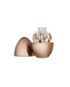 christofle 24-piece rose gold flatware set for 6 people 0