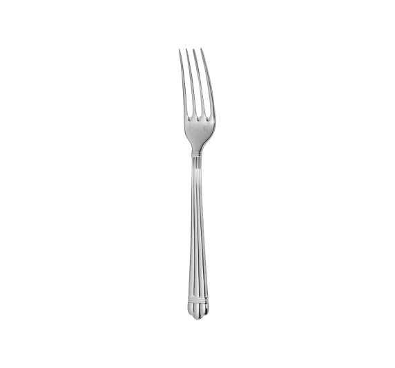 christofle dessert fork aria  sterling silver 1
