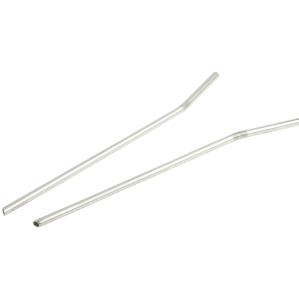 christofle set of 2 straws  uni  silver plated 1