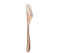 christofle stainless steel table fork - copper colour 3