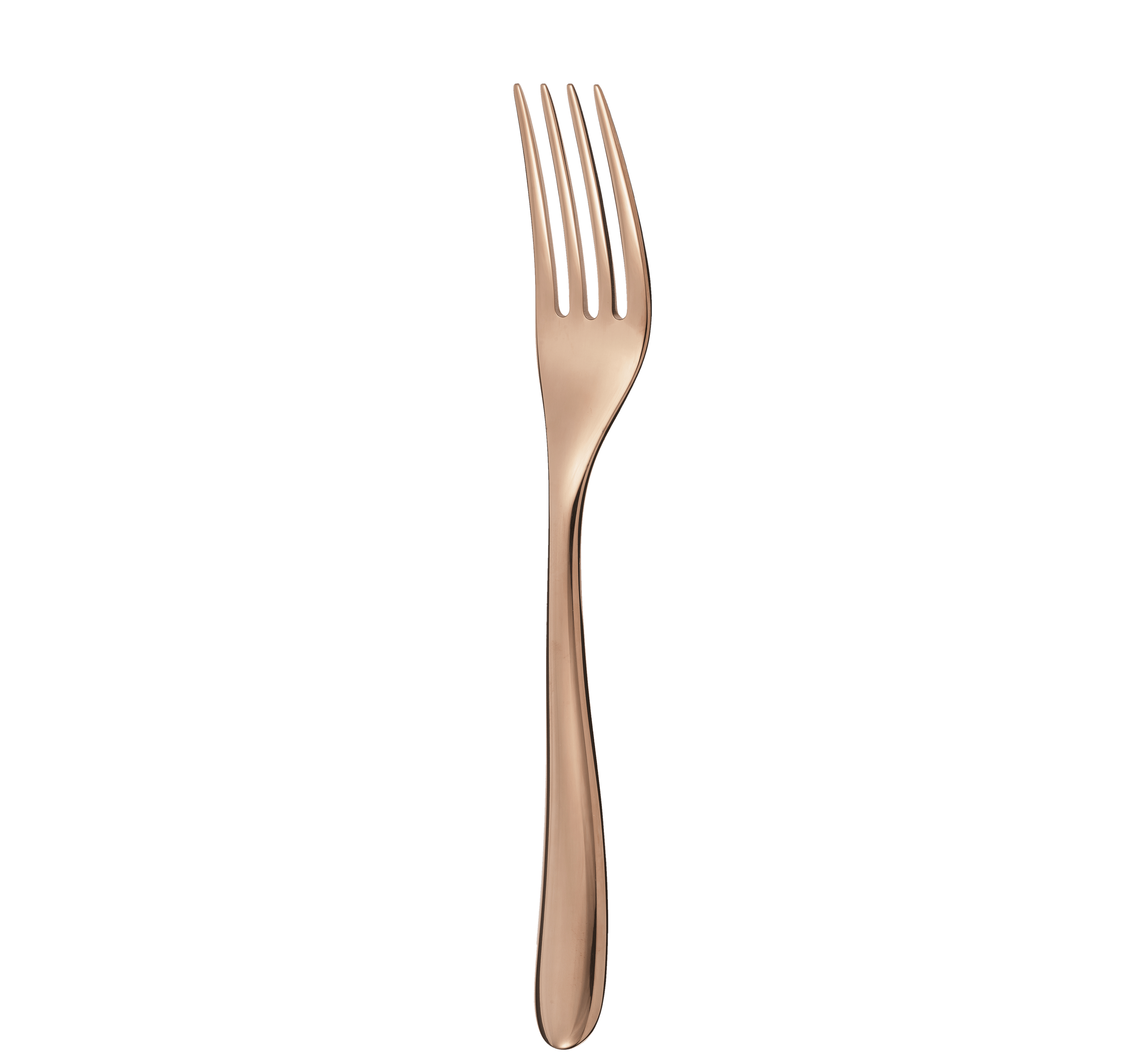 christofle copper stainless steel table fork  3