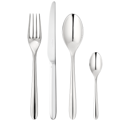 christofle ensemble individuel (4 pièces) en métal argenté 1