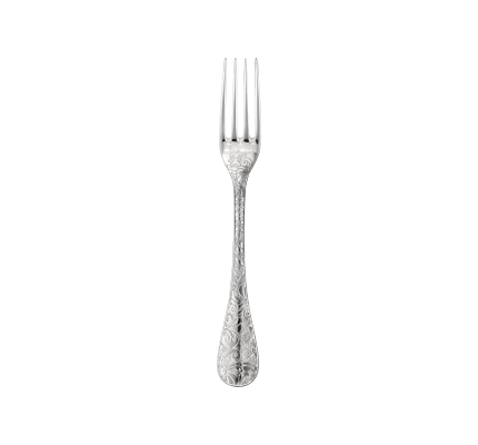 christofle dessert fork jardin d'eden  sterling silver 1
