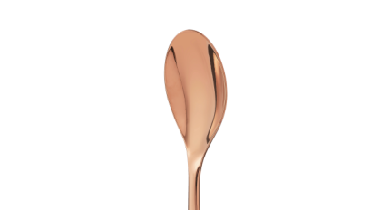 christofle stainless steel soup spoon - copper colour 3
