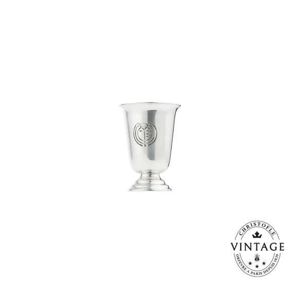 Vintage Silvered Toothpick Holder CGT - Front
