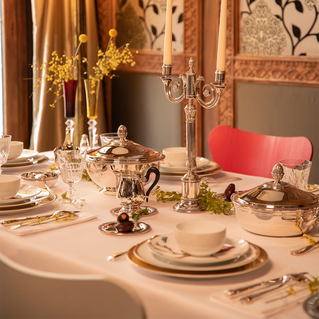 christofle ensemble table traditionnelle 5