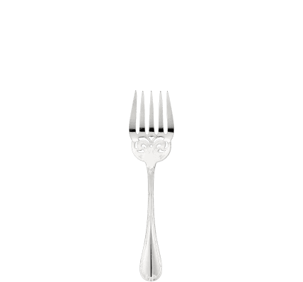 christofle silver plated fish serving fork 0