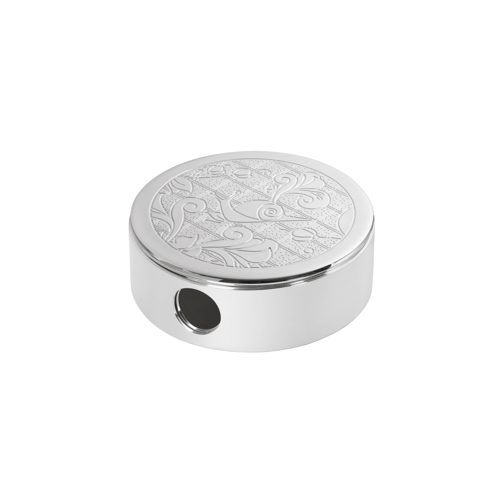 SilverPlated Pocket Ashtray Jardin d'Eden