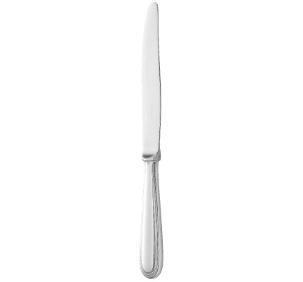 christofle dinner knife perles  silver plated 1
