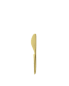 christofle gold stainless steel butter spreader 1