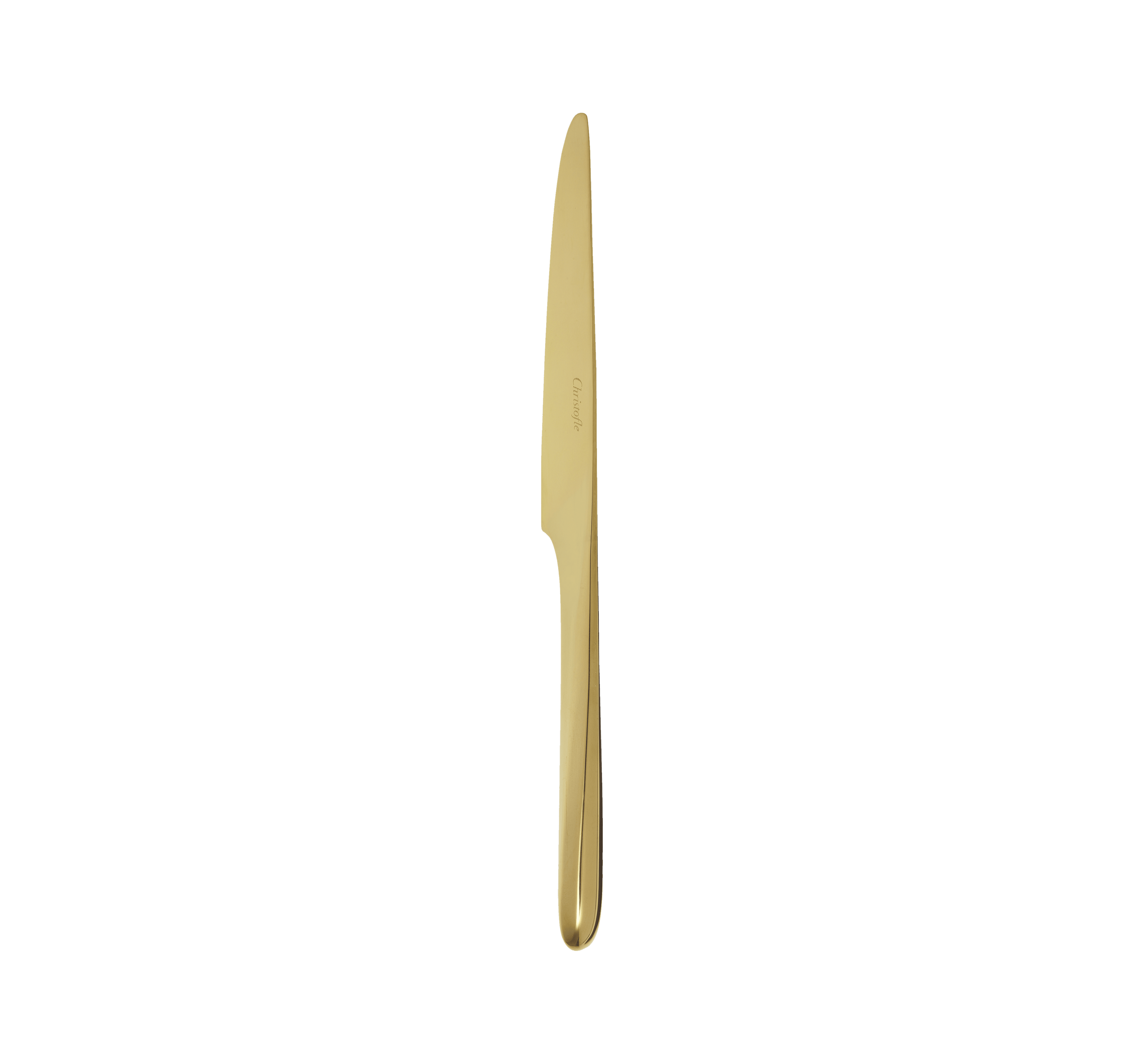 christofle gold stainless steel dessert knife  4