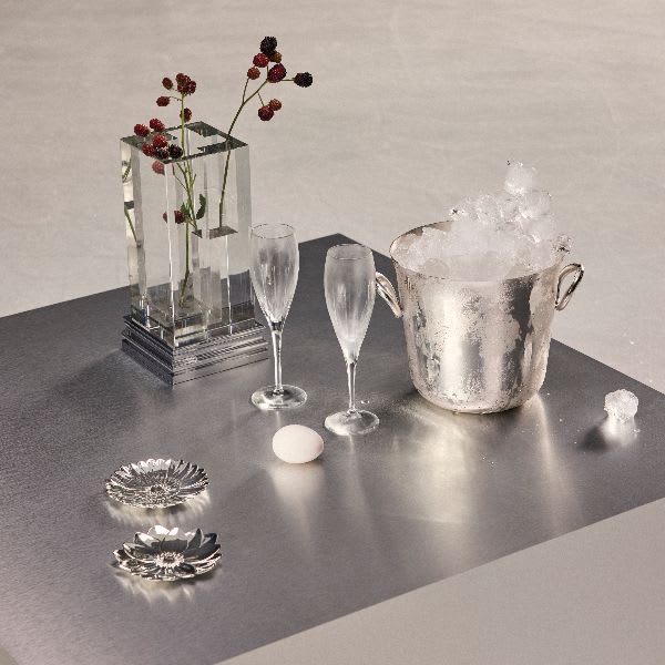 Christofle Cortina オードブルプレート お届けのみ》エメラルド・プラン｜STONE PLATE(ストーンプレート