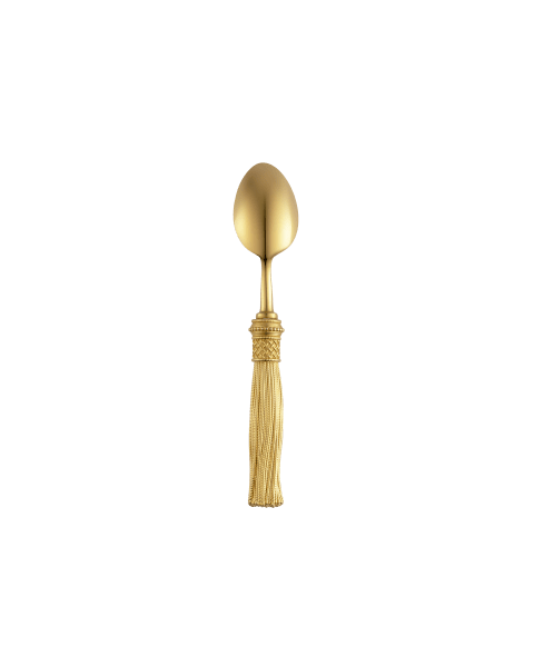 2-Piece Silver-plated Gilded Coffee Spoons Set