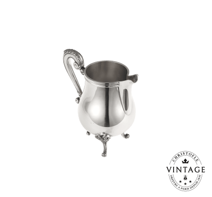  Vintage Silvered Creamer Louis XV Pompadour Gallia