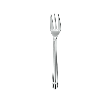 christofle cake fork aria  silver plated 1