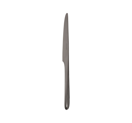christofle stainless steel dessert knife - black colour 3