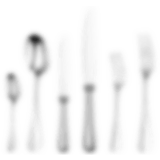 christofle 36-piece silver-plated flatware set with free chest  1