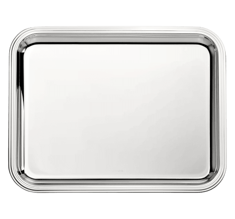 Rectangular tray 36x28cm Albi  Silver plated