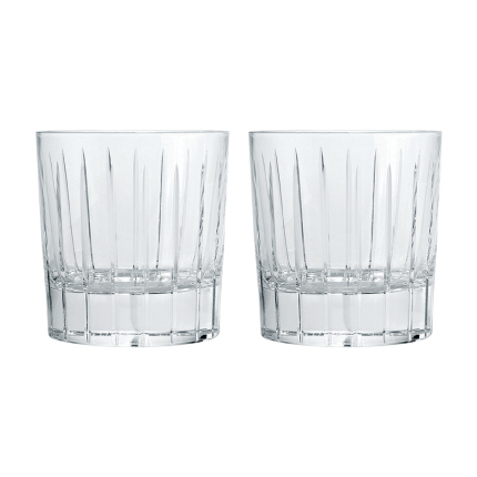 christofle Set of 2 double old fashioned glasses