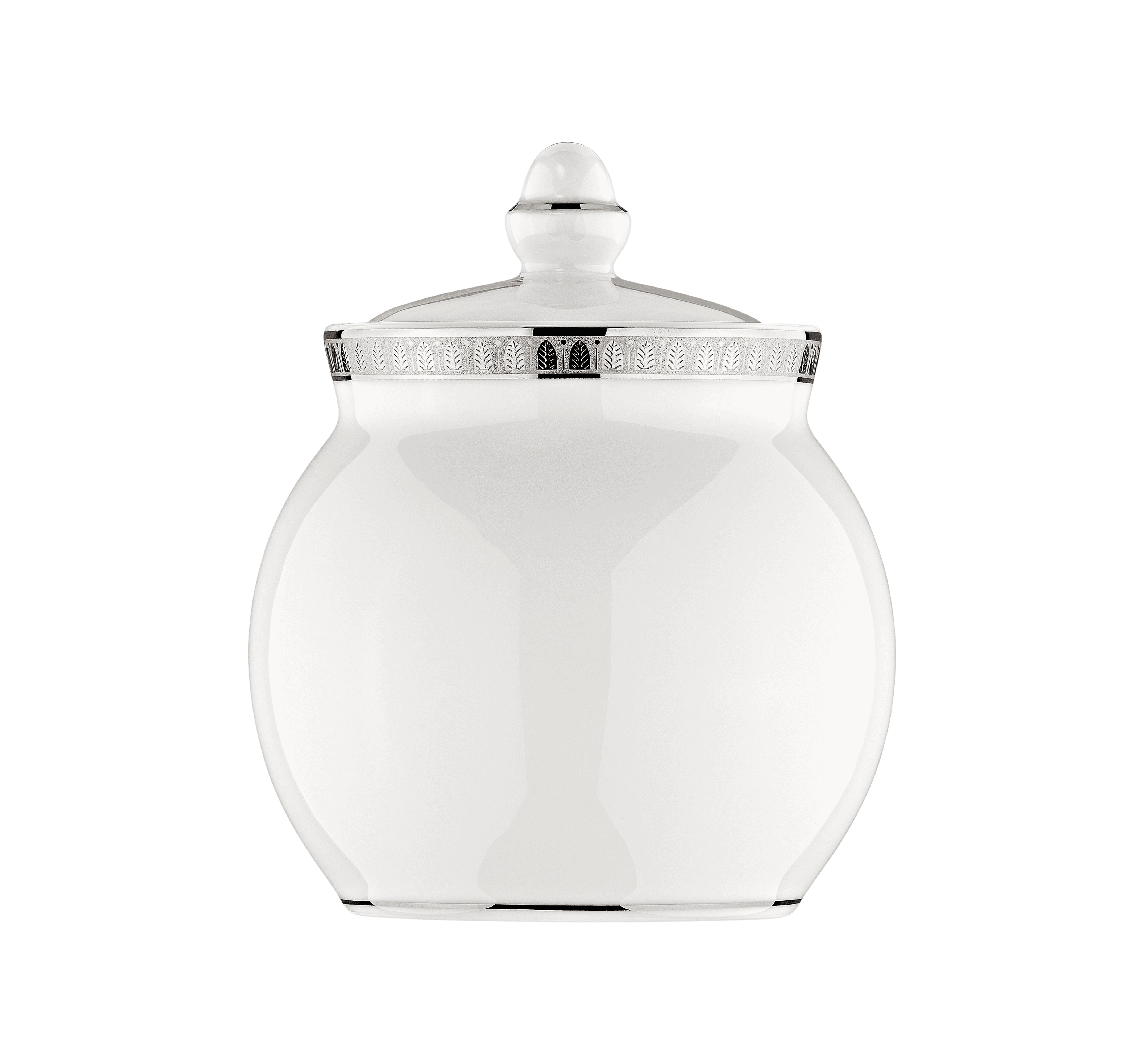 christofle porcelain sugar pot 1