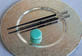 christofle pair of japanese chopsticks jardin d'eden  silver plated 5