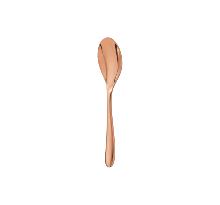 christofle copper stainless steel coffee spoon  4