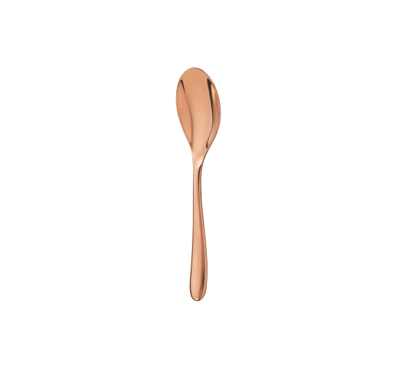 christofle stainless steel coffee spoon - copper colour 4