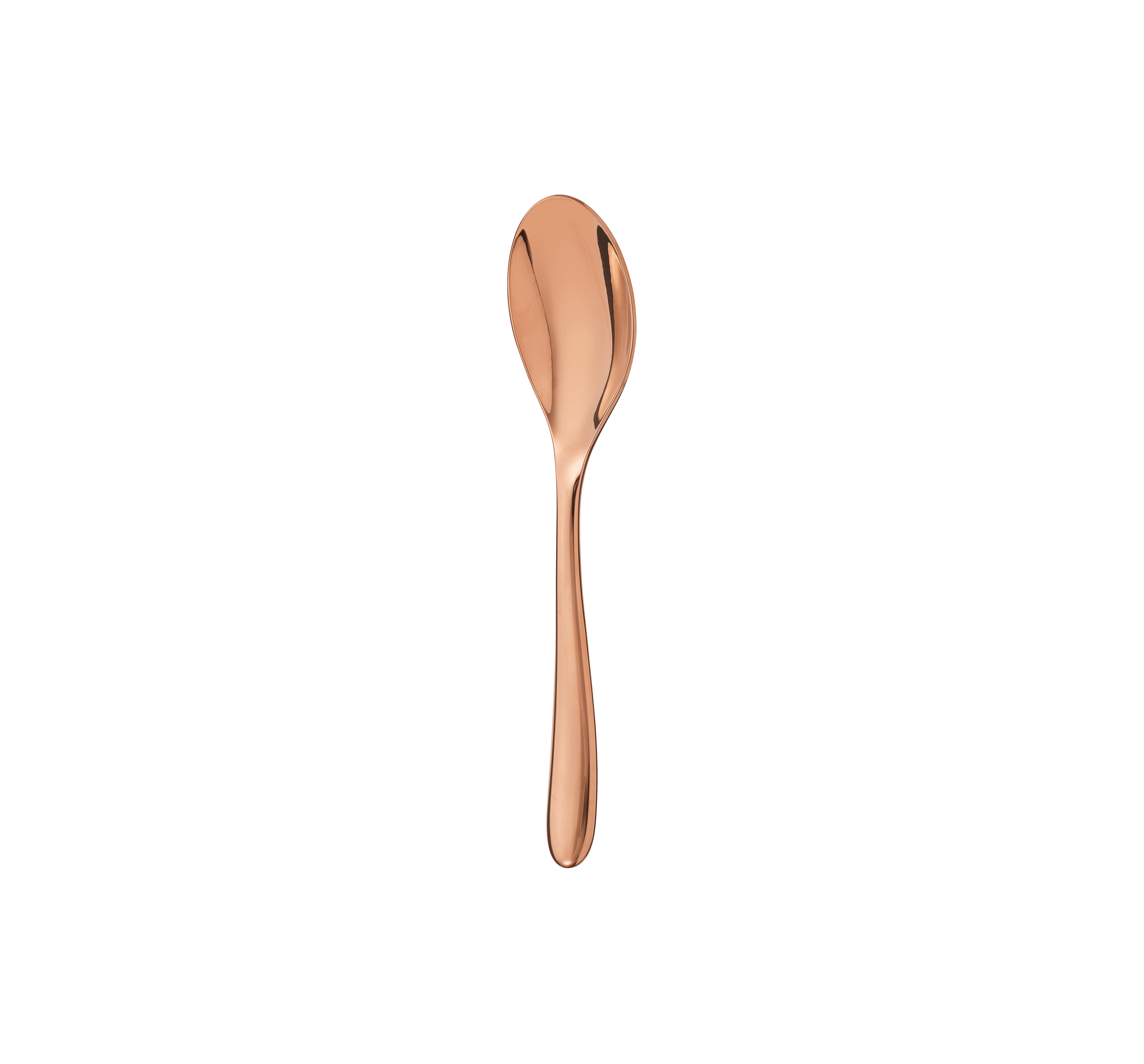 christofle copper stainless steel coffee spoon  4