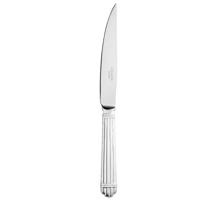 christofle steak knife aria  silver plated 1