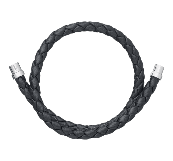 christofle leather bracelet duo complice  leather 1