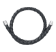 christofle leather bracelet duo complice  leather 1