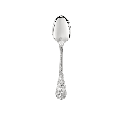 christofle dessert spoon jardin d'eden  silver plated 1