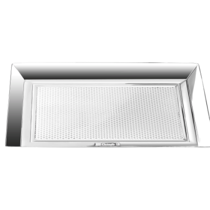 christofle silver-plated business card tray - 5 x 3.5 in 1