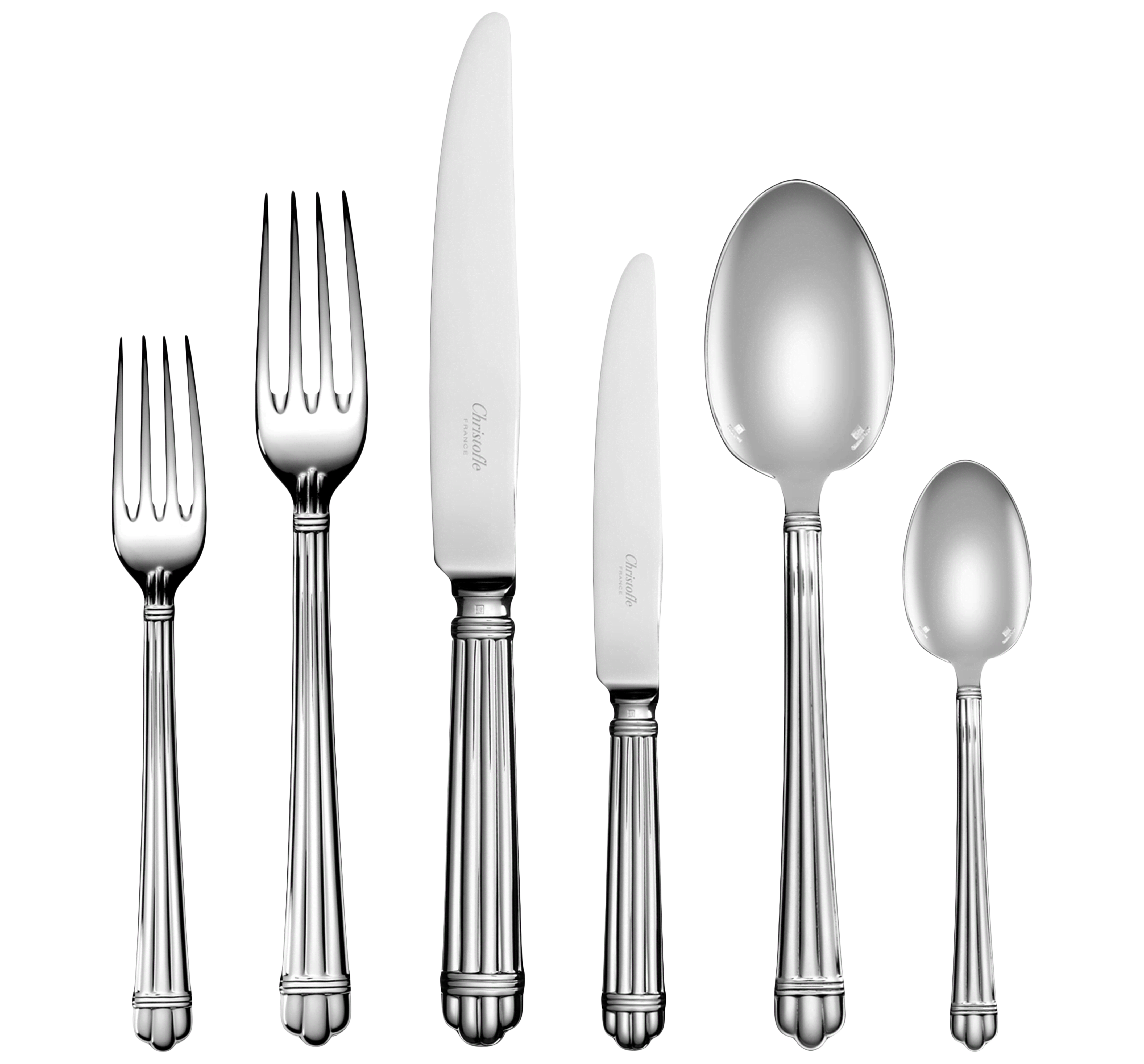 christofle flatware set for 12 people (110 pieces) - imperial chest  ar 1