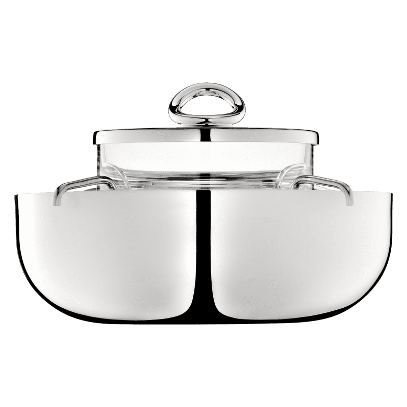 Christofle Silver Plated Albi Caviar Serving Set (& Complimentary