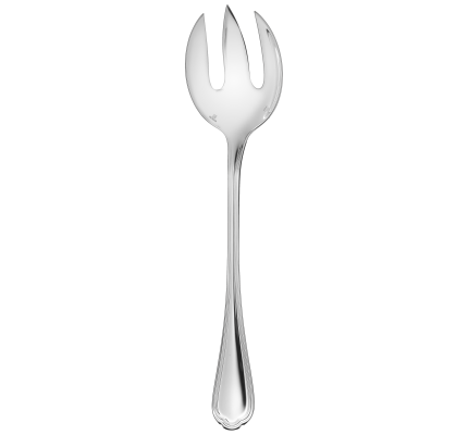 christofle silver-plated salad serving fork 1
