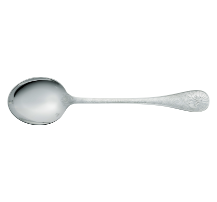 christofle salad serving spoon jardin d'eden  silver plated 1