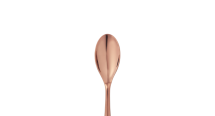christofle stainless steel coffee spoon - copper colour 3
