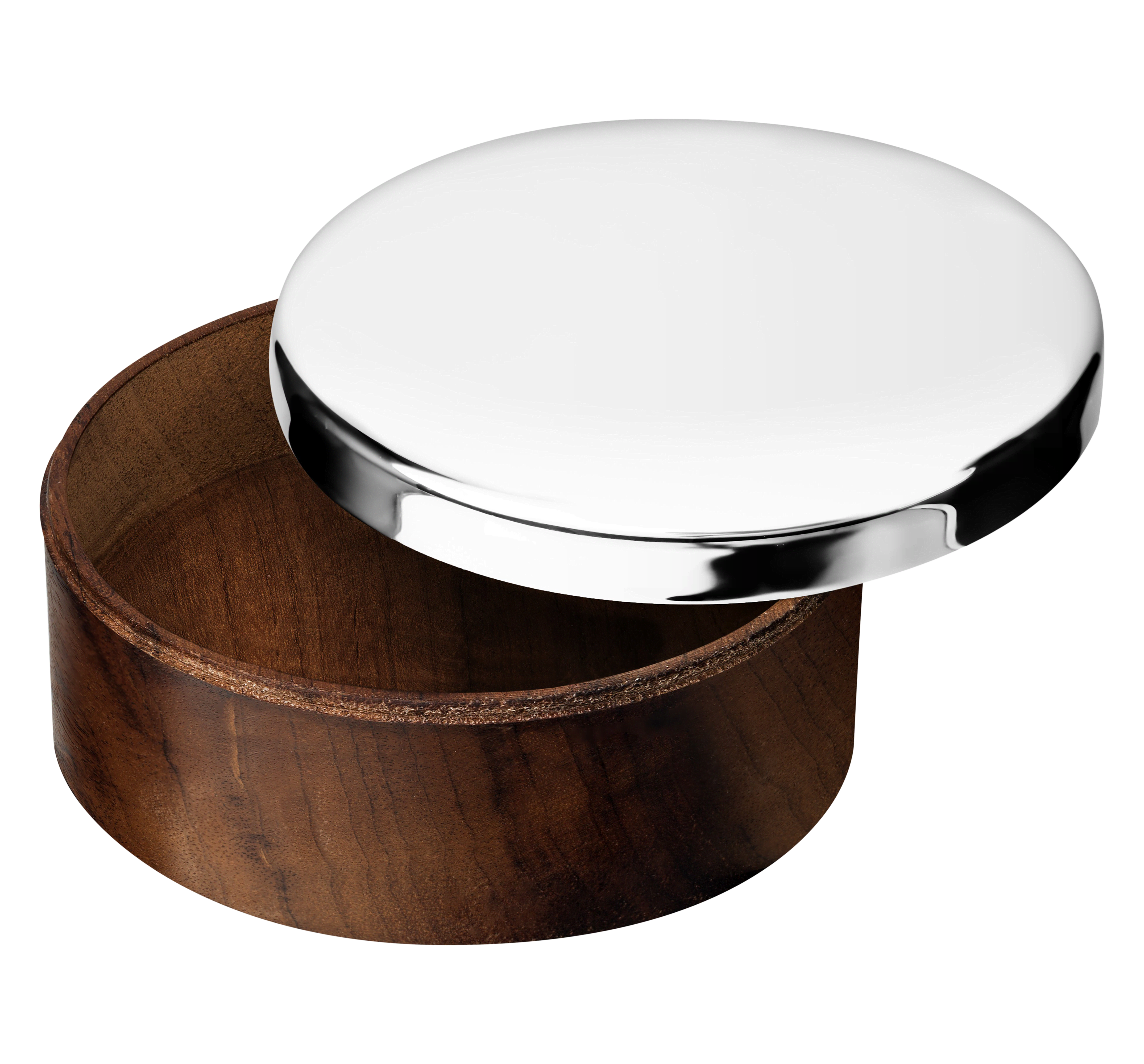 christofle boîte petit modèle en bois et métal argenté 2