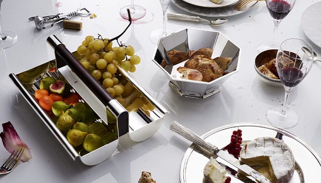 FJERDINGSTAD | DOUBLE BOWL FRUIT BASKET FJERDINGSTAD | DOUBLE BOWL FRUIT BASKET