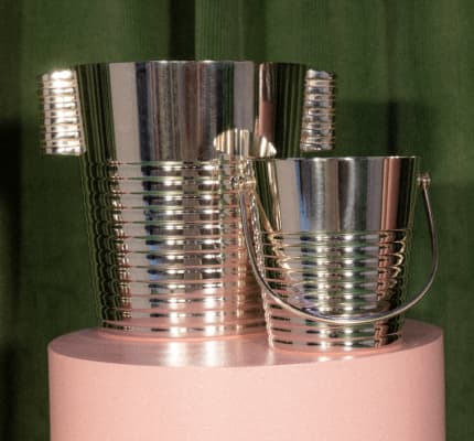 christofle vintage silvered champagne bucket 0