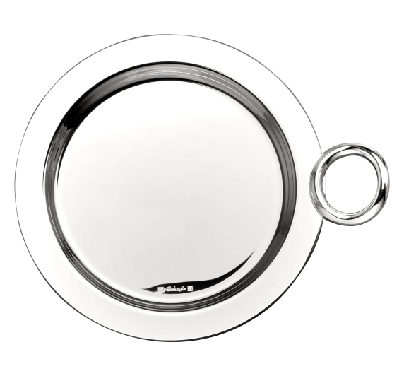christofle carafe tray vertigo  silver plated 1