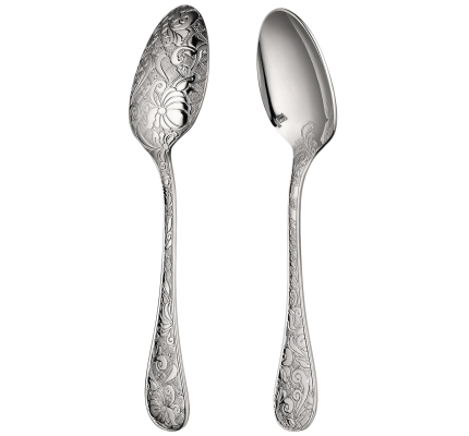 christofle silver-plated coffee spoon 1