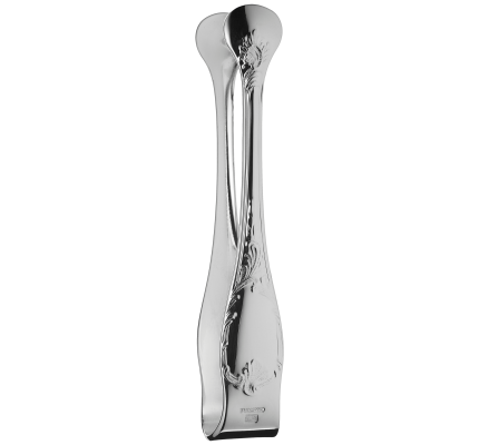 christofle silver plated sugar tongs 1