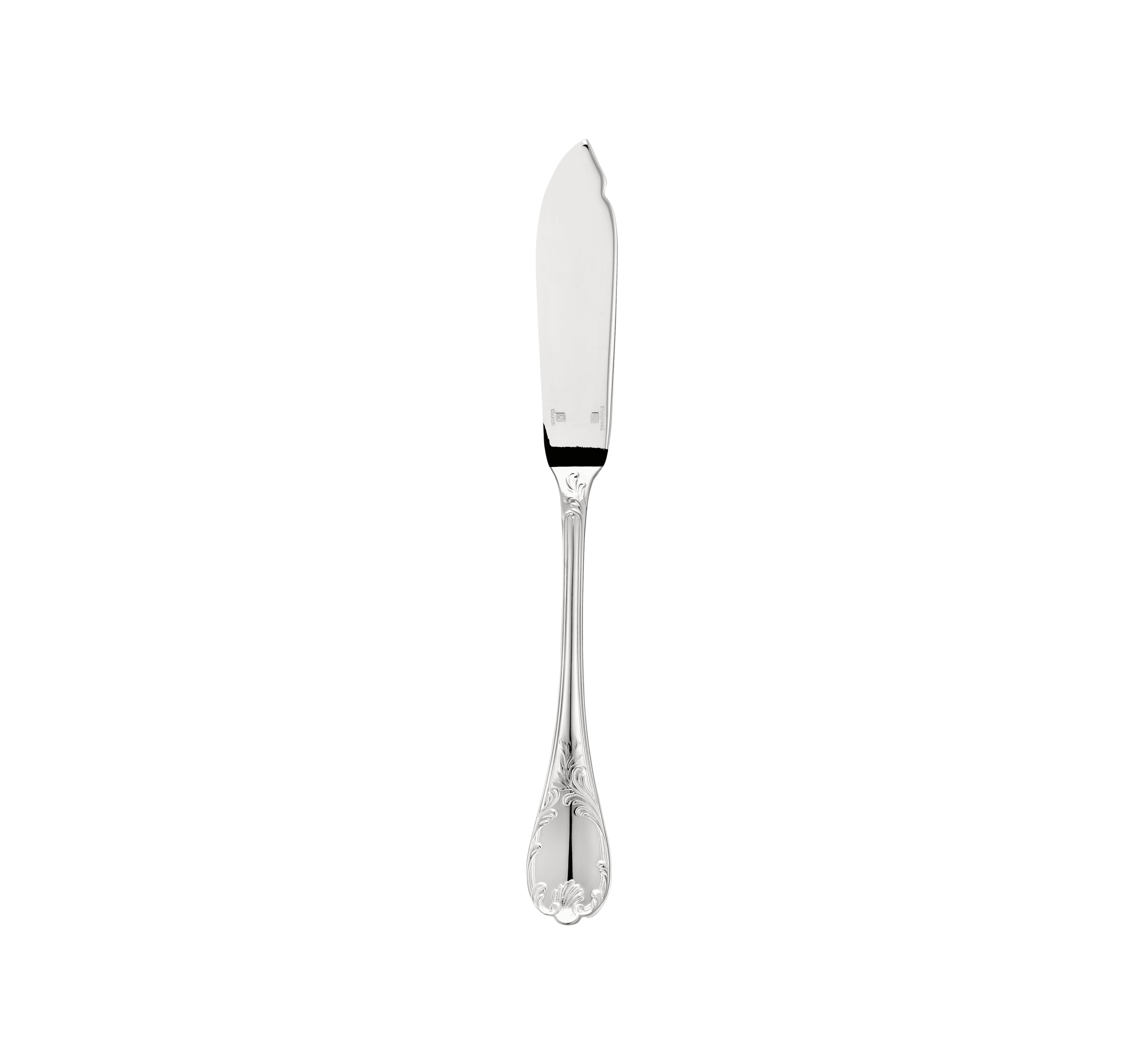 christofle couteau à poisson en métal argenté 1
