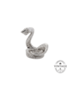 christofle Vintage Silvered Snake