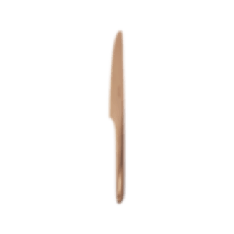 christofle Stainless steel dessert knife - copper colour