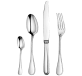 christofle flatware set for 6 people (24 pieces) perles  sterling silve 1