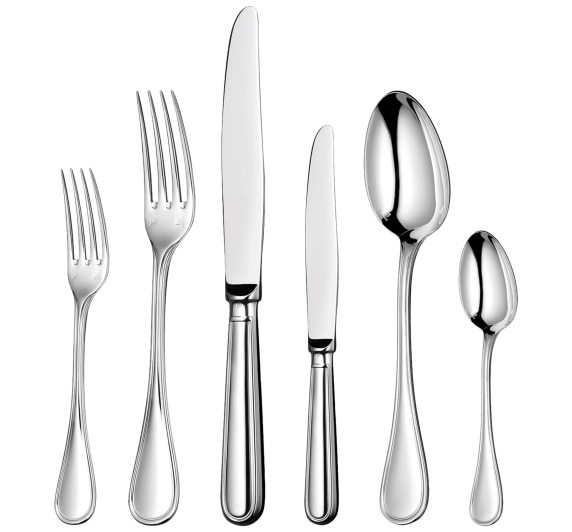 christofle flatware set for 6 people (36 pieces) albi  silver plated 1