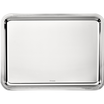 christofle rectangular tray 43x31cm albi  silver plated 1
